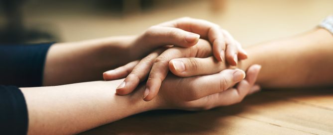 Caring hands